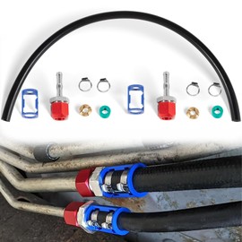 800-671 A/C Line Splice Connector Splicer Coupler Kit for 3/8" Line with No.6 Hose - Heavy-Duty Easy Install AC Air Conditioning Line Repair Kit