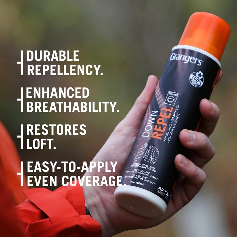 Grangers Down Repel Wash-in Waterproofing Renewal, Plastic Bottle, 10 oz