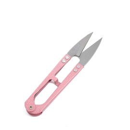 Tofficu 5pcs Mini Fabric Scissors Quilting Embroidery Trimming Shears Carbon Steel Sewing Tool for Cutting Fabric Gardening Screen Window (random Color)