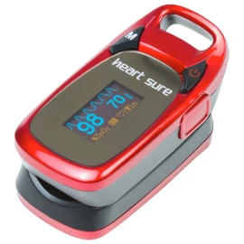 Heart Sure Pulse Oximeter, Red