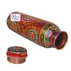 Pure Copper Water Bottle for (Joint Free & leak proof)