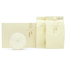 Gongjinhyang Mi Luxury Golden Cushion No. 21 Set (Main Product + 2 Refills) / 공진향 미 럭셔리 골든 쿠션 21호 세트(본품+리필2)