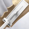 Microfiber Flat Mop Hand Wash Free Long Handle Large Flat