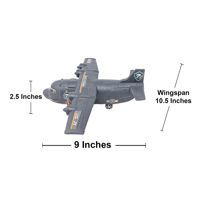 Aircraft Carrier Toy Army Men with Cargo Plane Warplanes Fighter