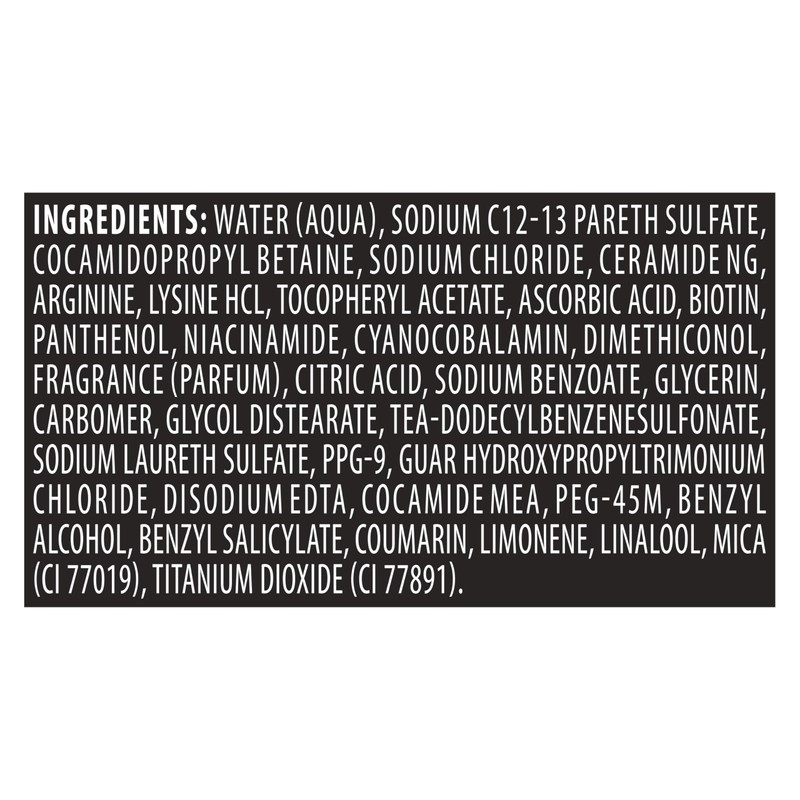 TRESemmé Strengthening & Nourishing Shampoo Anti-Breakage For Damaged Hair Formulated