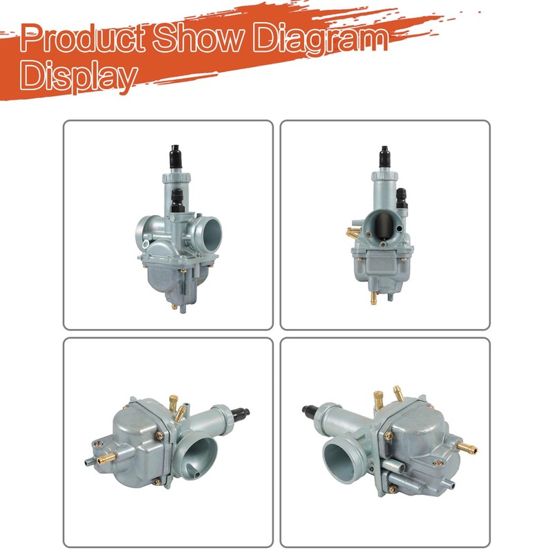 ‎labwork Carburetor and Throttle Cable Replacement for Kawasaki Bayou 220