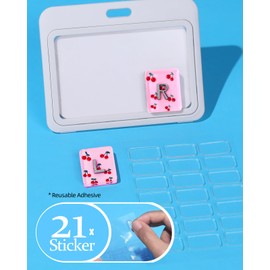 Plifal Xray Markers with Lead Initials - X-ray Markers Cherry in Resin Radiology Include Reusable Adhesive Tapes to Nurse Radiologist Badge Reel Buddy, Easy to Identify