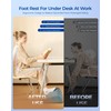 Kayfia 6 Adjustable Heights Foot Rest for Under Desk at