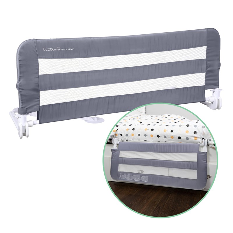 Little Chicks Fold Down Sydney Toddler Bed Rail Guard -