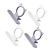 CAXUSD 4pcs Toilet Lid Handles for Bathroom Wc Seat Toilet