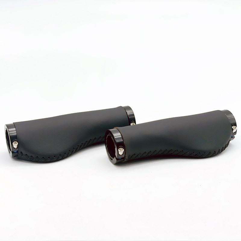 LEXOR Leather Style Ergo Grip Black Steering Wheel Grip