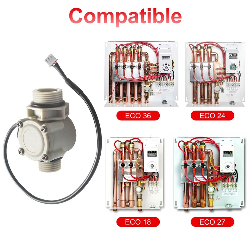 Aulpq FSA QC MEDLRG Tankless Water Heater Flow Sensor, for