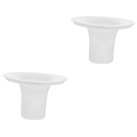 Operitacx 2 Stück Wasserspenderbasis Flasche hält Sitz isoliert Trinken Wasserkühler Smart Seat Wasserspender -Konvertierungskit Halter für Wasserspender Zubehör für Wasserspender pp Weiß