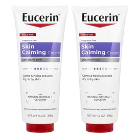 Eucerin Skin Calming Daily Moisturizing Crème - 14 oz - 2 pk