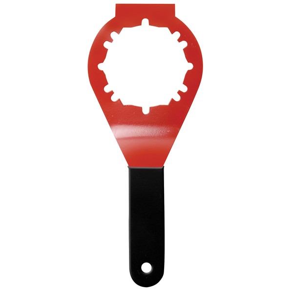 Superior Tools Universal Professional Sink Drain Wrench, Red, 3710