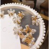 10 Pcs Small Pearl Hair Clips Mini Pearl Claw Clips