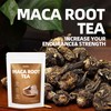 Jiaoming Black Maca Root Herbal Tea for Men & Women,