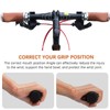 Handlebar Grips Bicycle Grips, Ergonomic Soft Rubber Bicycle Grips with