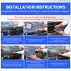 CZmenghe Hood Deflector Compatible with 2019-2026 Chevy Silverado 1500 Hood