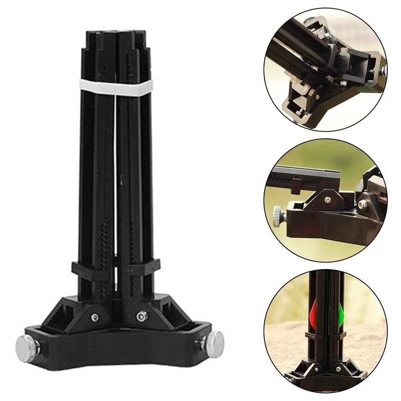 DONGKER Arrow Fletching Jig, Adjustable ABS Fletching Device, DIY Archery
