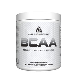 Core Nutritionals BCAA, Increases Skeletal Muscle Protein Synthesis, 5 Grams, 60 Servings