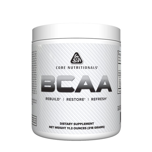Core Nutritionals BCAA, Increases Skeletal Muscle Protein Synthesis, 5 Grams,