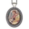 Saint Necklaces (Silver, Saint Agnes)