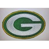 Unbranded Green Bay Packers Embroidered Helmet Logo PATCH~3 1/2" x