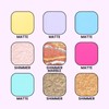 FOCALLURE Shimmer Matte Eyeshadow Palette,Smooth Mineral Eyeshadow Pigment,Easy to Create