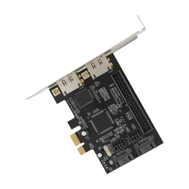 Adapter Card PCIe to SATA ESATA IDE PCB Network Converter