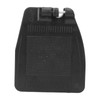 Pair Wheelchair Footplate 19x16cm Footrest Thickened ABS Plastic Nonslip Texture