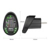 Fyearfly Socket Tester, Portable Automatic Socket Tester, RCD Socket Tester,