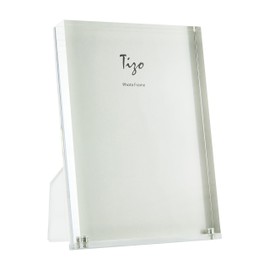 Tizo 8" X 10" Acrylic Crystal Clear Photo Frame,