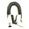 Compressed Air Gun 5 m Spiral Hose T-Piece Blow Gun