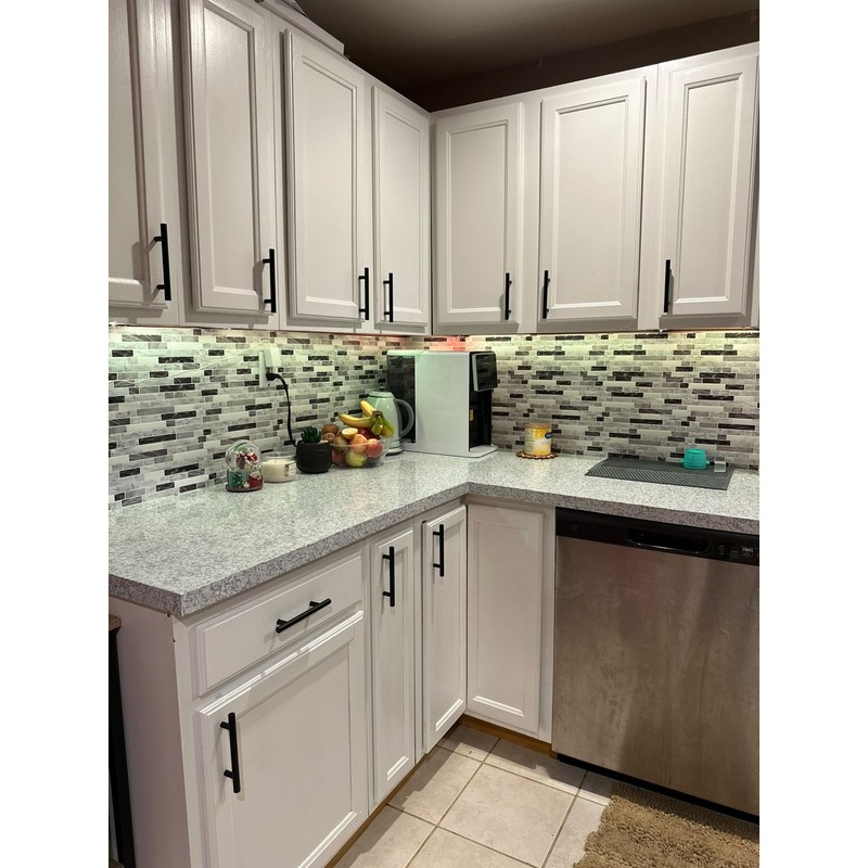 STICKGOO Thicker Design Peel and Stick Tile Backsplash, 12”×12”Stick on