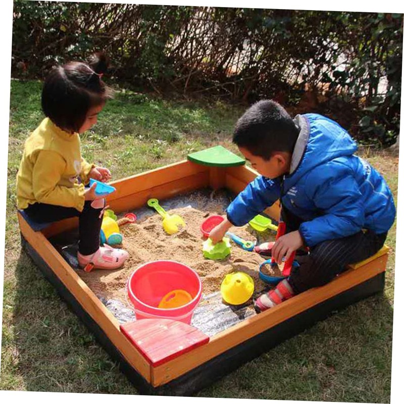 Mipcase Cover with Drawstring Durable Square Pool Canopy UV Resistant