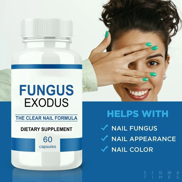 Branded Fungus Exodus Pills to Combat Toenail Fungus and Nail