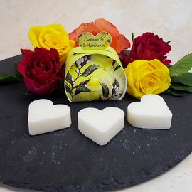 The English Soap Company, Luxury Packed Guest Soaps, Lemon & Mandarin, 3 x 20 g