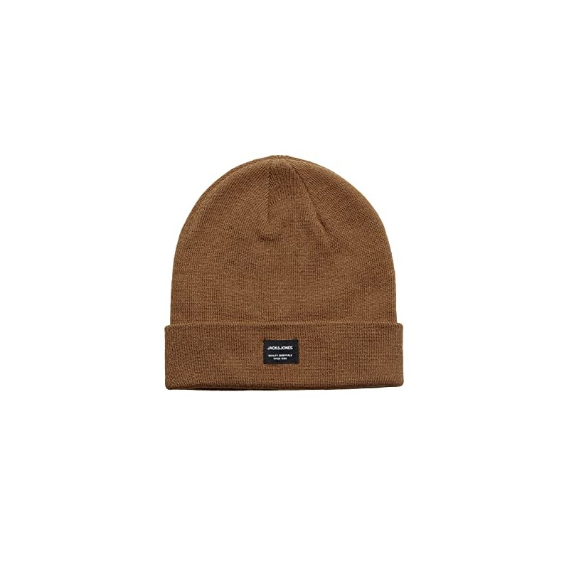 JACK & JONES Mens Beanie Rubber Mens