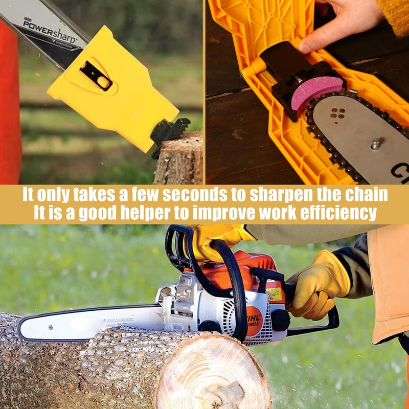 Chainsaw Sharpener, Chainsaw Sharpener, Portable Chainsaw Sharpener, Chain Sharpener, Sharpening