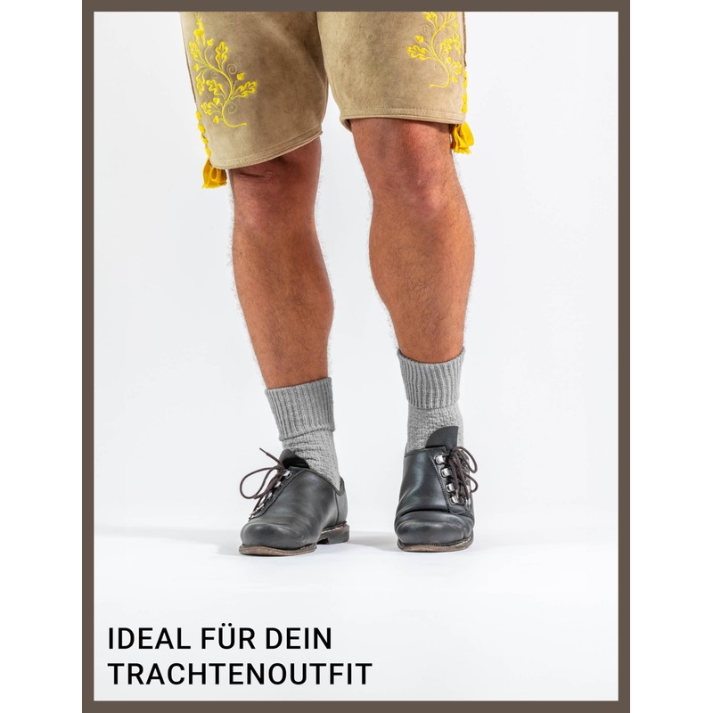 Stockerpoint OC-Ludwig Men's Short Costume Socks Pack of 1, gray