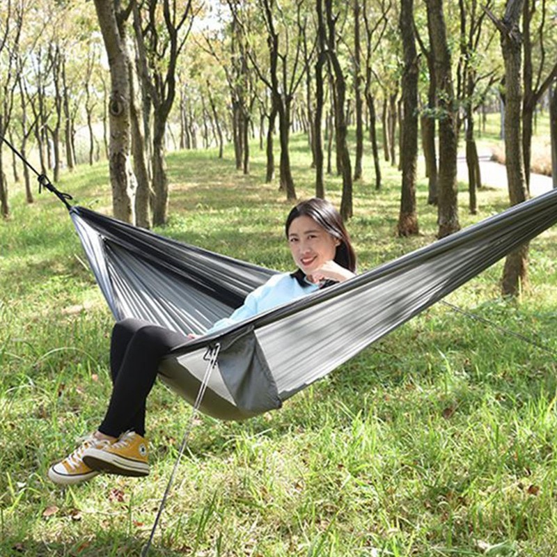 Hammock with Fly Net | Breathable Travel Hammock Strong Load-Bearing