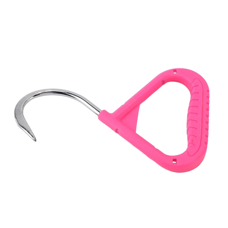 Pulp Hook Chrome Plated Steel Single Handed Comfortable Grip Log