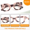 REAVEE 3 Pack Oprah Style Reading Glasses for Women Thick