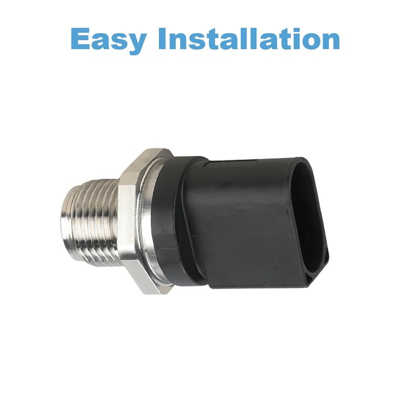 WATERWICH Fuel Rail Pressure Sensor Compatible with Detroit DD13 DD15
