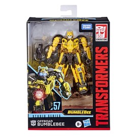Transformers Toys Studio Series 57 Deluxe Class Bumblebee Movie Offroad Bumblebee Action Figure – Adults and Kids Ages 8 and Up, 4.5-inch