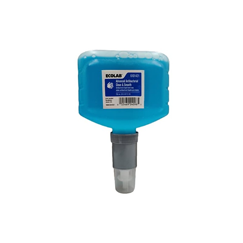 Ecolab Advanced Antibacterial Clean & Smooth Liquid Hand Soap -