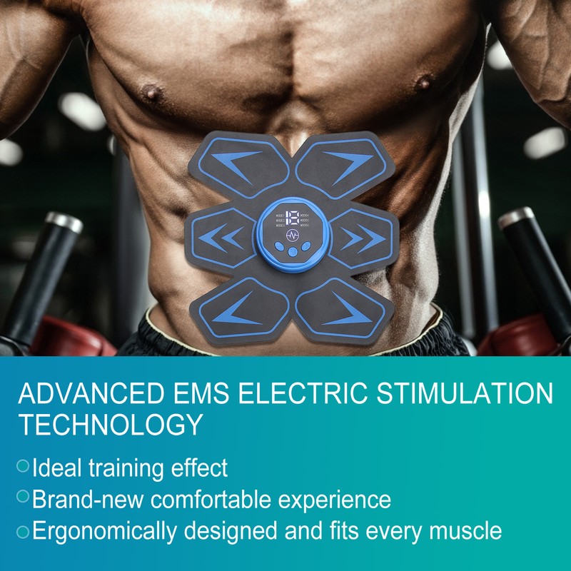 Abdominal Training Device Smart Patch EMS Technology Lazy Home Fitness