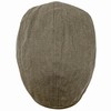 WEROR WEROR-416.1 Men's Flat Cap Peaked Cap (57-58, Navy)