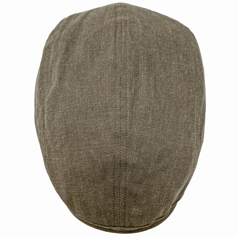 WEROR WEROR-416.1 Men's Flat Cap Peaked Cap (57-58, Navy)